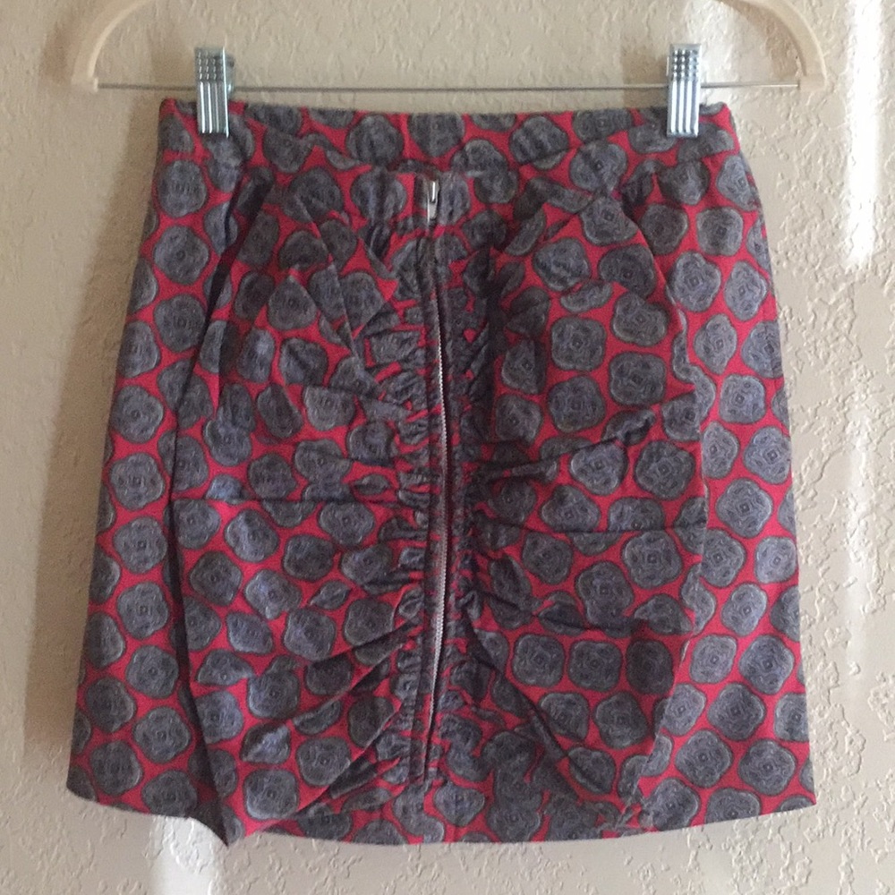 TOGA Pulla Paisley Skirt With Bow Size 1
